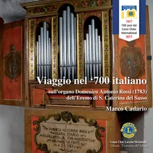 Sonata per Organo a guisa di banda militare che suona una marcia in C Major, M.S. Archivio Capitolare Cattedrale Pistoia