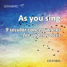 As you sing Upper voices