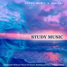 Gentle Study Music and Ocean Waves (feat. Study Alpha Waves)