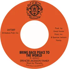 Bring Back Peace To The World