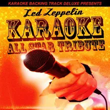 Kashmir (In the Style of Led Zeppelin) [Karaoke Version]