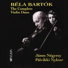 44 Duos for 2 Violins, Sz. 98, Heft 1: No. 14, Párnás Tánc Pillow Song