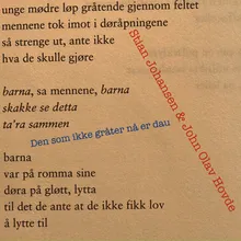 Den som ikke gråter nå er dau