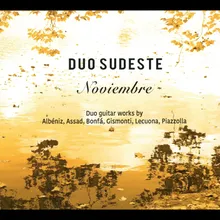 Un Dia de Noviembre Arranged for Two Guitars