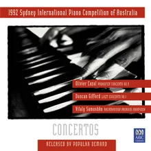 Rhapsody on a Theme of Paganini for Piano and Orchestra, Op. 43: Variations 7-10