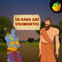 Sri Rama and Vishwamitra