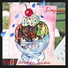 Cherry Ice Cream Sundae