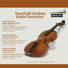 Concierto De Estio for Violin and Orchestra: Iii. Rondino (allegro Ma Non Troppo)
