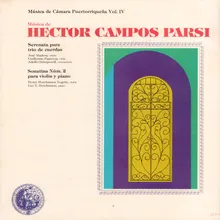 Sonatina, Núm. 2 para Violín y Piano: Vivo / Adagio / Comodo y grazioso (1953)