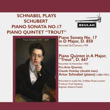 Piano Quintet in a Major, D. 667 "Trout": V Finale (Allegro Giusto)