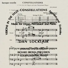 Constellations (A Concerto For Organ And One Percussion Player) : The Swan
