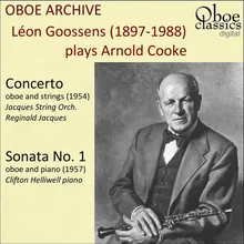 Concerto for Oboe and Strings: I - Allegro moderato