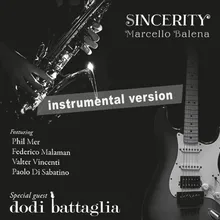 Sincerity instrumental version, no guitar