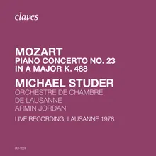 Piano Concerto No. 23 in A Major K. 488: III. Allegro assai-Live Recording, Lausanne 1978