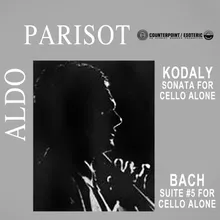 Sonata, Op. 8 for Cello Alone: II. Adagio