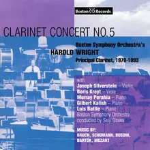 8 Pieces for Clarinet, Viola and Piano, Op. 83 No. 2: I. Allegro con moto-Live