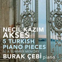 5 Turkish Piano Pieces: IV. A Summer Memory