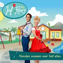 Handen wassen voor het eten