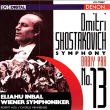 Shostakovich: Symphony No. 13 in B Flat Minor, Op. 113 (Babi Yar): II. Humour: Allegretto