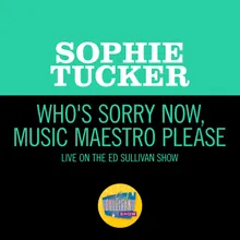 Who's Sorry Now And Music Maestro Please Live On The Ed Sullivan Show, December 6, 1964