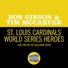 St. Louis Cardinals World Series Heroes Live On The Ed Sullivan Show, October 18, 1964