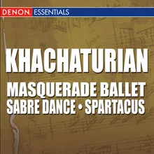 Masquerade, Ballet Music 1. Act 1: Introduction - Waltz - Romance - Waltz Fragment -     Mazurka - Waltz Fragment - Arbenen's memories - Nocturne - Arbenin's Dreams