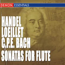 Sonata for Flute No. 1 in A Minor, Op. 1: II. Adagio
