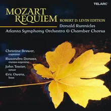 Mozart, Levin: Requiem in D Minor, K. 626: IVb. Benedictus (Completed R. Levin)