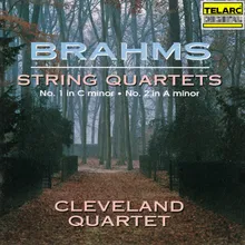 Brahms: String Quartet No. 1 in C Minor, Op. 51 No. 1: I. Allegro