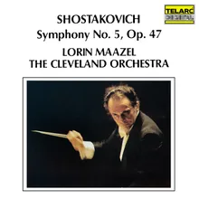 Shostakovich: Symphony No. 5 in D Minor, Op. 47: I. Moderato