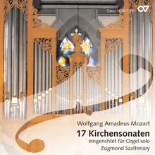 Mozart: Sonate in C Major, K. 263 (Arr. Szathmáry for Organ)