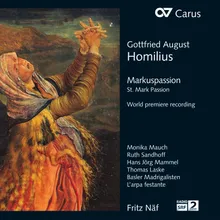Homilius: Markuspassion / Pt. 2 - No. 41c, Recitativo: Da lief einer