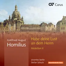 Homilius: Lasset euch begnügen, HoWV V.23