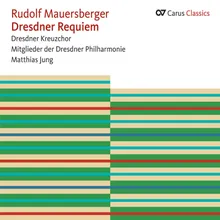 R. Mauersberger: Dresden Requiem, RMWV 10 / Tod - IVd. Tod