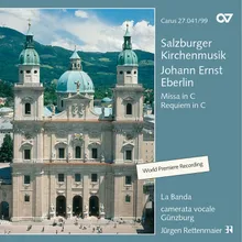 Eberlin: Requiem No. 8 in C Major / Benedictus - Va. Benedictus qui venit