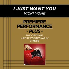 I Just Want You High Key Performance Track