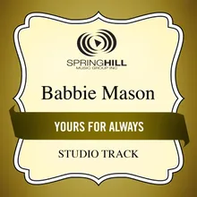Yours For Always Medium Key Performance Track Without Background Vocals