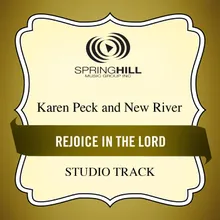 Rejoice In The Lord Medium Key Performance Track With Background Vocals