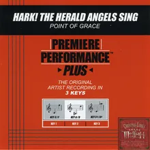 Hark! The Herald Angels Sing-Performance Track In Key Of C/F With Background Vocals