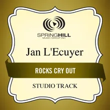 Rocks Cry Out-Medium Key Performance Track With Background Vocals