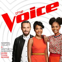 More Than Words The Voice Performance