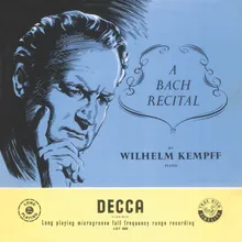 J.S. Bach: Flute Sonata in E-Flat Major, BWV 1031 - II. Siciliano (Arr. Kempff for Piano)