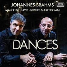 Brahms: 21 Hungarian Dances, WoO 1 - for Piano Duet - No. 15 in B flat (Allegretto grazioso)