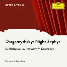 Dargomyzhsky: Night Zephyr Sung in Russian