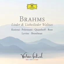 Brahms: Liebeslieder-Walzer, Op. 52 - Verses from "Polydora" - 8. Wenn so lind dein Auge mir Live
