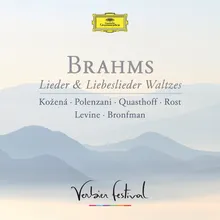 Brahms: Liebeslieder-Walzer, Op. 52 - Verses from "Polydora" - 9. Am Donaustrande, da steht ein Haus Live