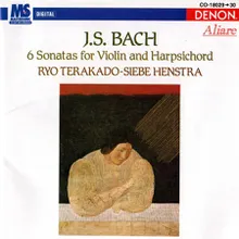 J.S. Bach: Sonata II in A Major, BWV 1015: I. (Dolce)