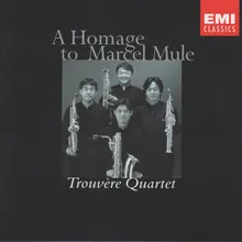 Pascal: Quatuor de Saxophones - II. Choral