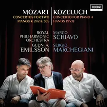 Mozart: Piano Concerto No. 7 in F Major, K. 242 "Lodron" - I. Allegro (Arr. Mozart for 2 Pianos)