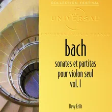 J.S. Bach: Sonata for Violin Solo No. 1 in G Minor, BWV 1001 - 3. Siciliana